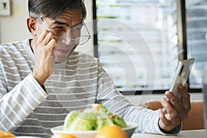 Grab the eyeglasses during video call