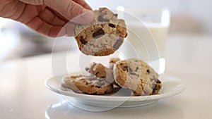 Grabbing a Cookie from a Plate