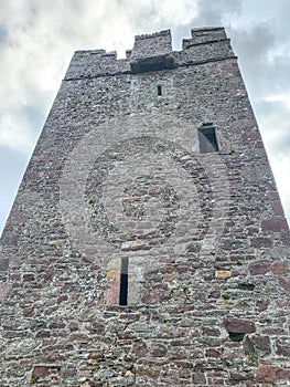 Grace O’Malley’s Castle at Kildavnet, Achill