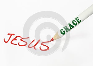 Grace spells jesus