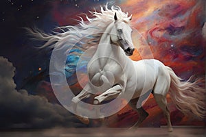 Graceful Enchantment: Majestic Horse Magic