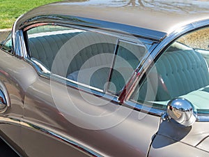 Graceful lines of a classic 1958 Buick hardtop photo