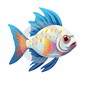 Graceful stingray drawing