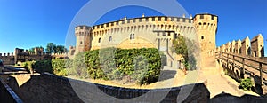 Gradara castle, province of Pesaro e Urbino, Marche region, Italy. History, past, art and tourism