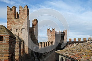 Gradara fortress walls, Italy