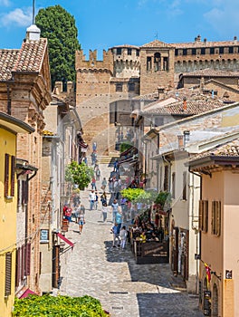 Gradara, small town in the province of Pesaro Urbino, in the Marche region of Italy.