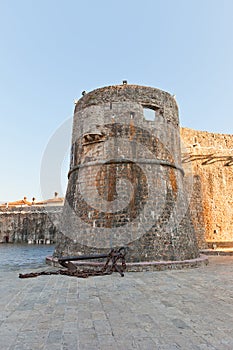 Gradenigo tower of Old Town of Budva, Montenegro photo