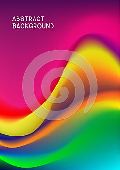 Gradient abstract backgrounds. vector illustration design