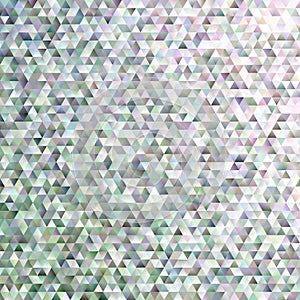 Gradient abstract tiled triangle pattern background - vector illustration