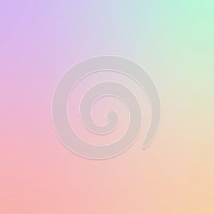 A gradient background displaying a smooth transition through pastel colors, including
