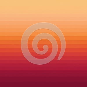 Gradient background transitioning from light orange at the top to deep red at the