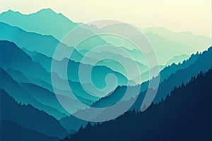 gradient background transitioning from one color to another