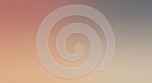 Gradient background transitioning from a soft red in the top left to a muted gray in the