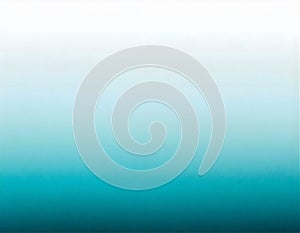 Gradient background transitioning from teal to white, creating a minimalist abstract effect.