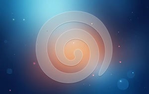 Abstract Gradient Bokeh Background with Floating Particles