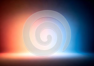 Gradient Background with Warm and Cool Tones