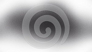 Abstract black noise gradient fading on transparent background, ideal for overlays and effects