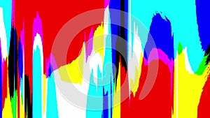 Gradient colorful artifact pixelation abstract animation
