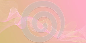 Gradient curves flow effect illusion fancy background
