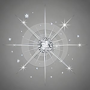 Is a gradient from dark to light gray, enhancing the reflective