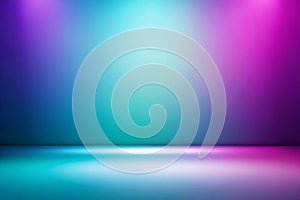 Gradient Design Empty Studio Background