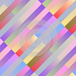 Gradient diagonal stripe pattern background - abstract vector graphic