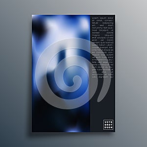 Gradient fluid texture design for wallpaper, poster, flyer, brochure cover, typography, or other printing products.