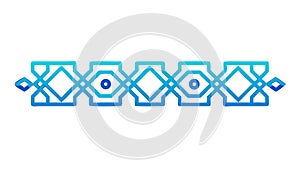 Gradient Geometric Border Vector Design, vector design Generative AI