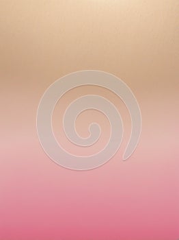 gradient gold to pink smooth grainy texture transition ai generated