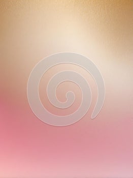 gradient gold to pink smooth grainy texture transition ai generated