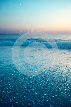 Gradient grainy gradient background photo