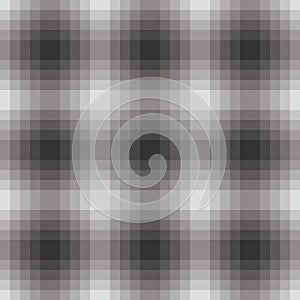 Gradient grayscale seamless pattern with optical illusion