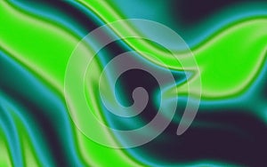 Gradient green abstract background with noise and blur effects