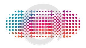 Gradient Halftone Dots Pattern Vector, Modern Abstract Texture, vector design Generative AI