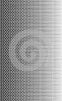 Gradient halftone. Fade dot. Background dots. Point texture. Overlay effect. Gradation transition. Half tone polka. Pop art design