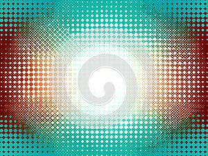 Gradient Halftone Pattern