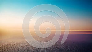 gradient landscape merging sky and horizon in fluid colors