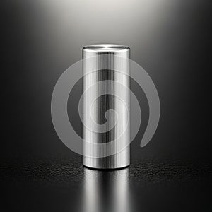 A gradient light source from above creating a shiny highlight on