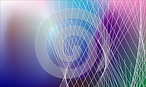 Gradient mesh abstract background. Colorful fluid shapes for poster, banner, flyer and presentation wave design