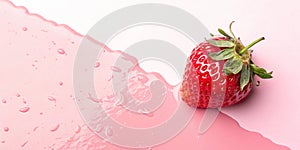 Gradient pink background photo