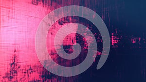 Digital data network glitching creating futuristic abstract background