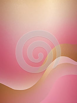 gradient pink to gold smooth grainy texture transition ai generated