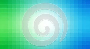 Abstract Green and Blue Gradient Grid Background