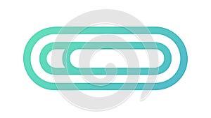 Gradient Rounded Slider UI Element, Modern Interface Vector, vector design Generative AI