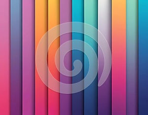 Gradient stripe pattern with smooth transitions and depth