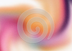 Gradient swirl blur background with grainy overlay photo