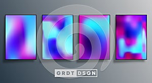 Gradient texture design for background, wallpaper, flyer, poster, brochure cover, typography, or other printing products