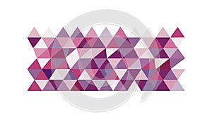 Gradient Triangle Pattern, Modern Abstract Mosaic, vector design Generative AI