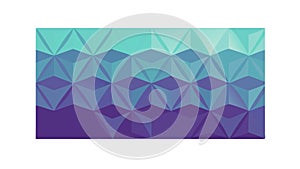 Gradient Triangular Geometric Pattern, Abstract Colorful Background, vector design Generative AI