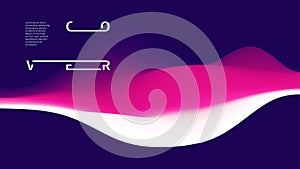 Gradient wave abstract background. Presentation template. Colorful waves background vector. EPS 10